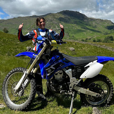 Sophie Utley. Motorcycle Instructor